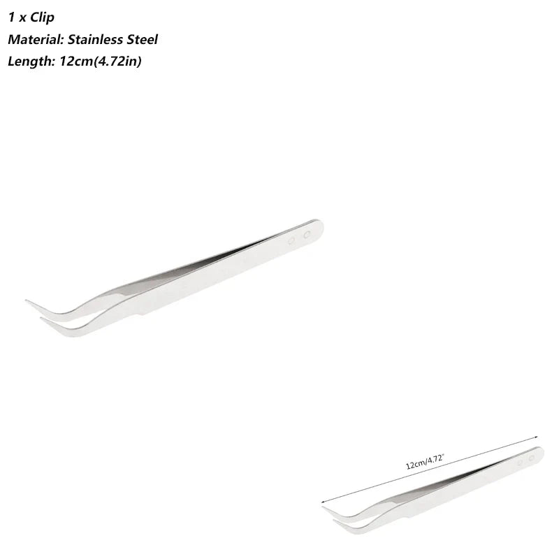 Clear Reptiles Feeding Tongs Ergonomic - ProPawPet.com