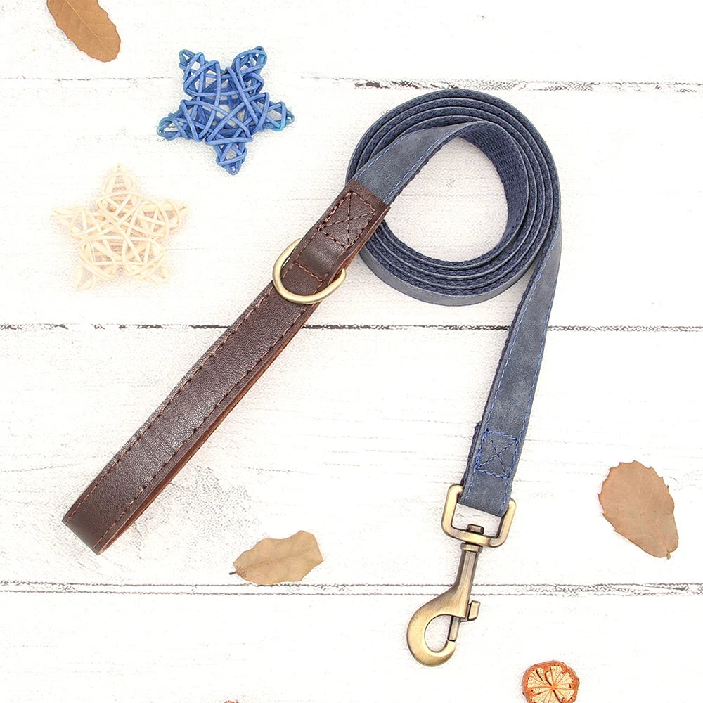 4.5ft Dog Pet Leash Rope 9 Colors PU Leather - ProPawPet.com