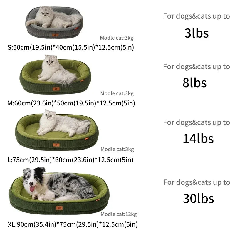 Medium Size Ultra Soft Dog Bed Removable Mat - ProPawPet.com