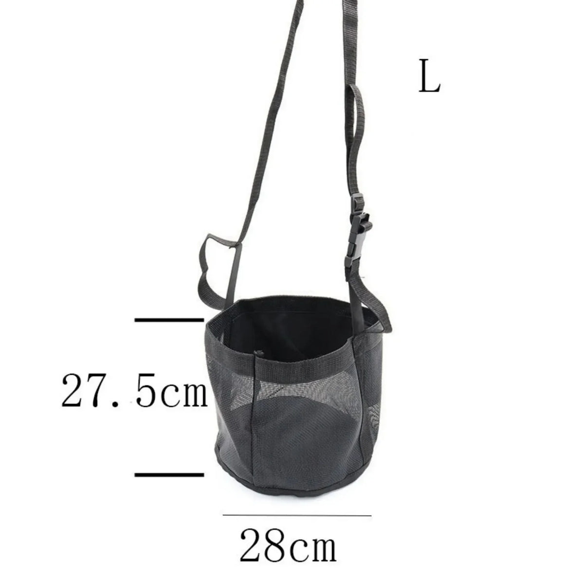 Horse Hay Feeding Bags Adjustable Neck Portable Outdoor Pet – 3 Colors