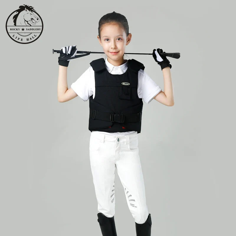 Child Equestrian vest Kid Equine Bady - ProPawPet.com
