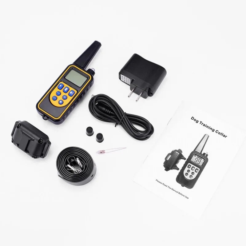 Waterproof Dog Shock Collar with Remote -dog Training – 9 Colors