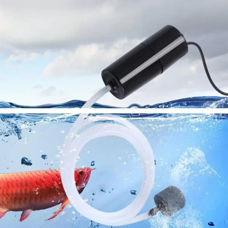 Mini Oxygen Pump USB Portable Fish Tank Fish - ProPawPet.com