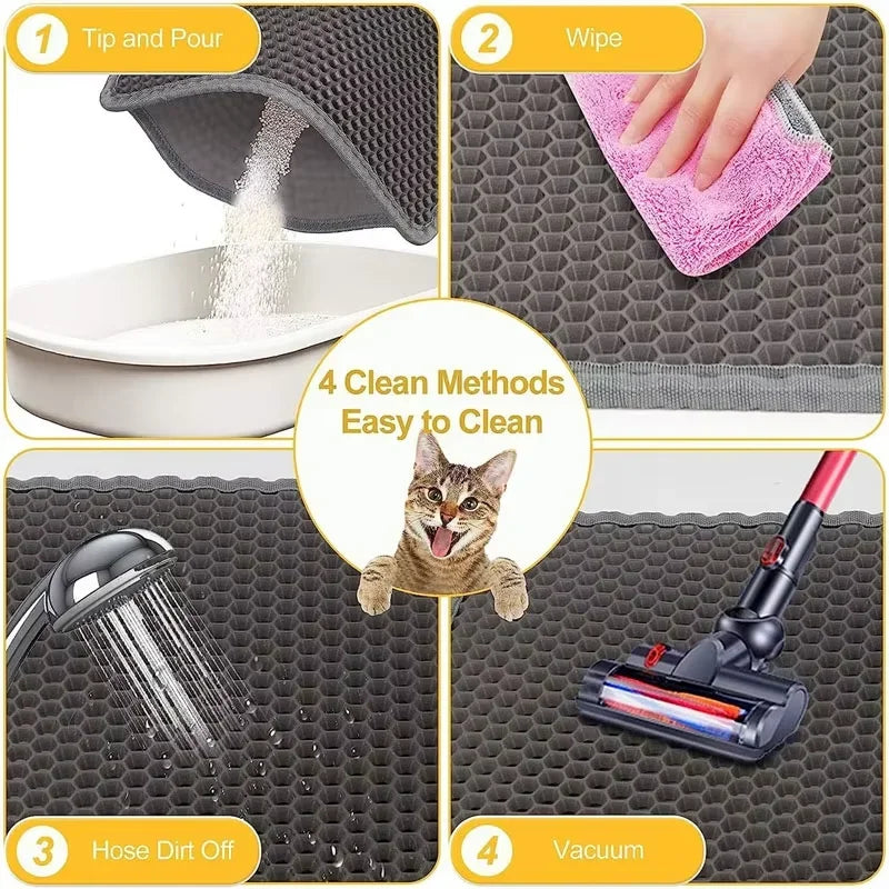 Cat Litter Mat Waterproof Double Layer Cat - ProPawPet.com
