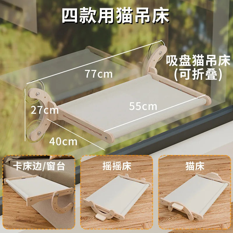 Cat Hanging Bed for Balcony or Window with - ProPawPet.com