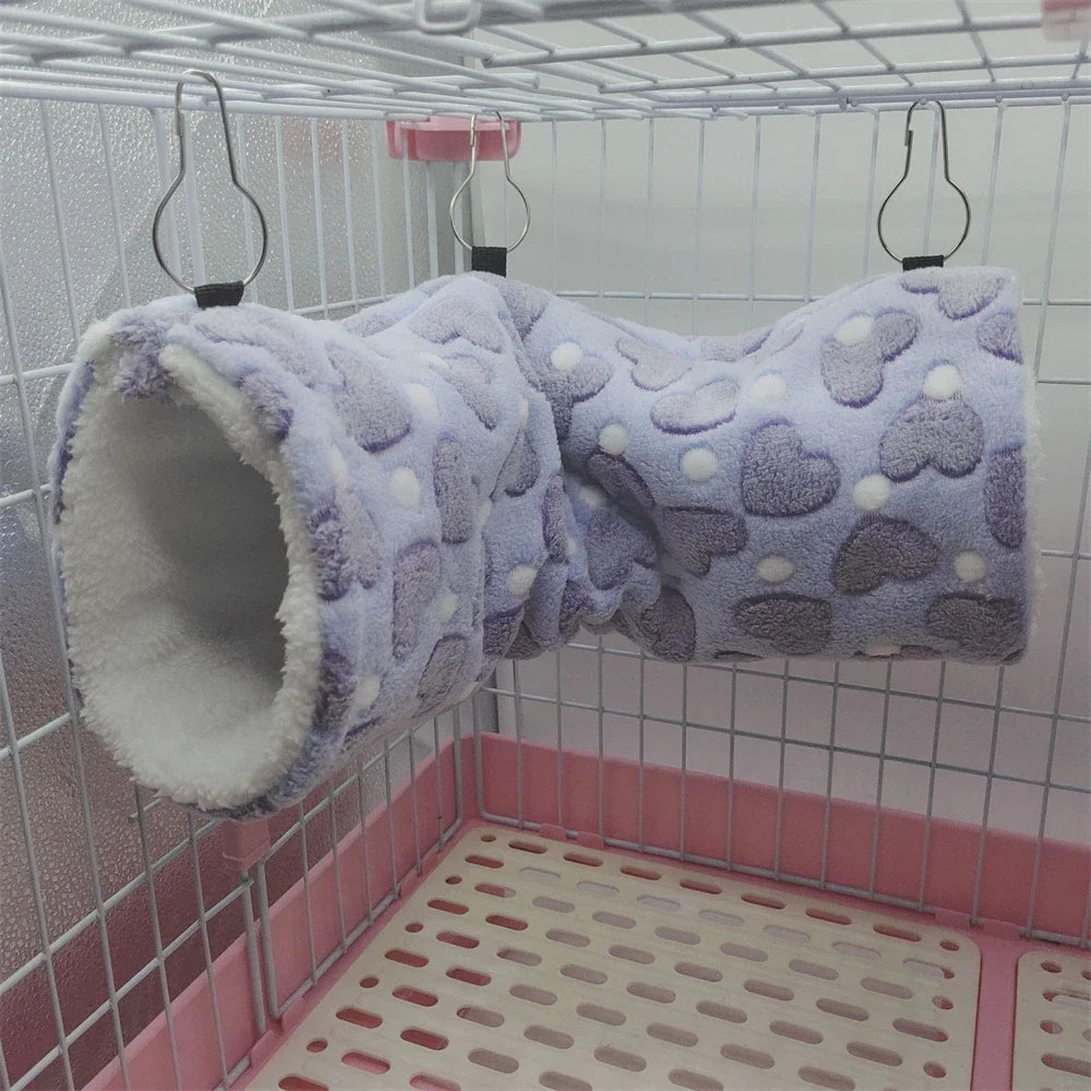 Warm Heart Solf Cotton Plush Hamsters Playing Tunnels – 9 Colors
