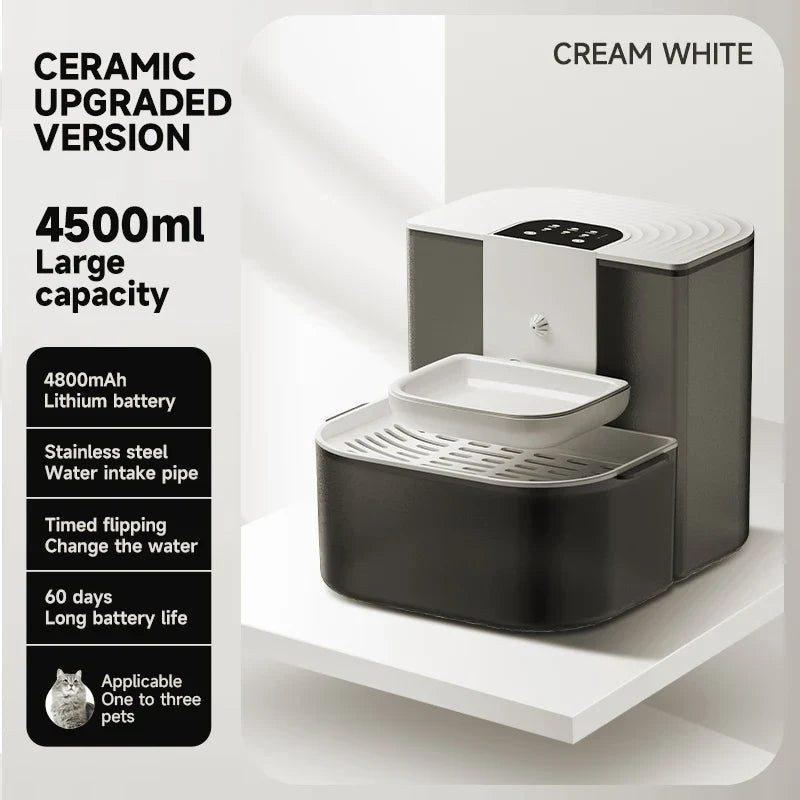 4.5l Smart Dump Pet Water Dispenser – Dog Supplies