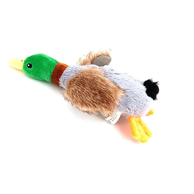 Dog Chew Toys Cute Plush Duck Sound – Dog Supplies