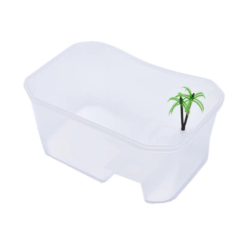 Reptile Vivarium Box for Turtle Tortoise Feeding – 3 Colors