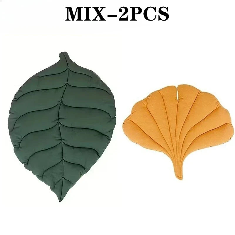 Portable Leaf Cat Bed Reversible Soft Washable Non Slip Pet – 3 Colors