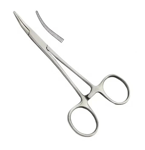 1 Pc Medical Steel Curved Head Hemostatic - ProPawPet.com