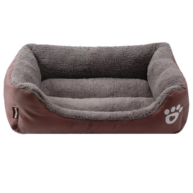 (S-3XL) Large Pet Cat Dog Bed 8Colors Warm - ProPawPet.com