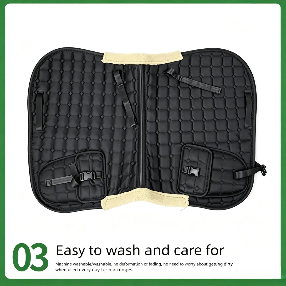Horse Saddle Pad With Pocket Shock‑Absorbing - ProPawPet.com