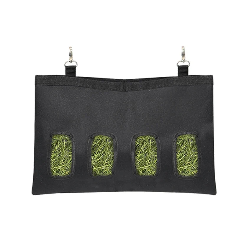 Durable Rabbit Hay Bag Hanging Pouch Food Feeder – 2 Colors