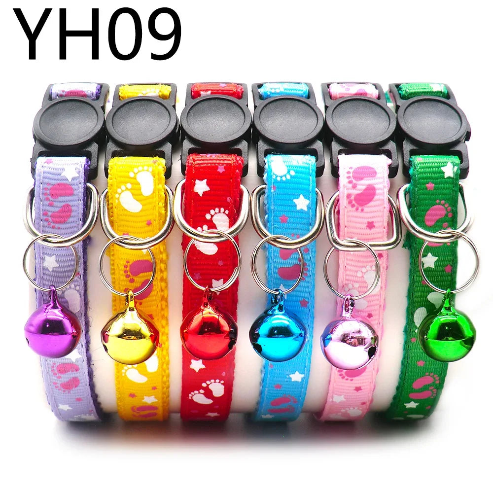 12Pcs Cute Bell Pet Collar Teddy Bomei Dog - ProPawPet.com