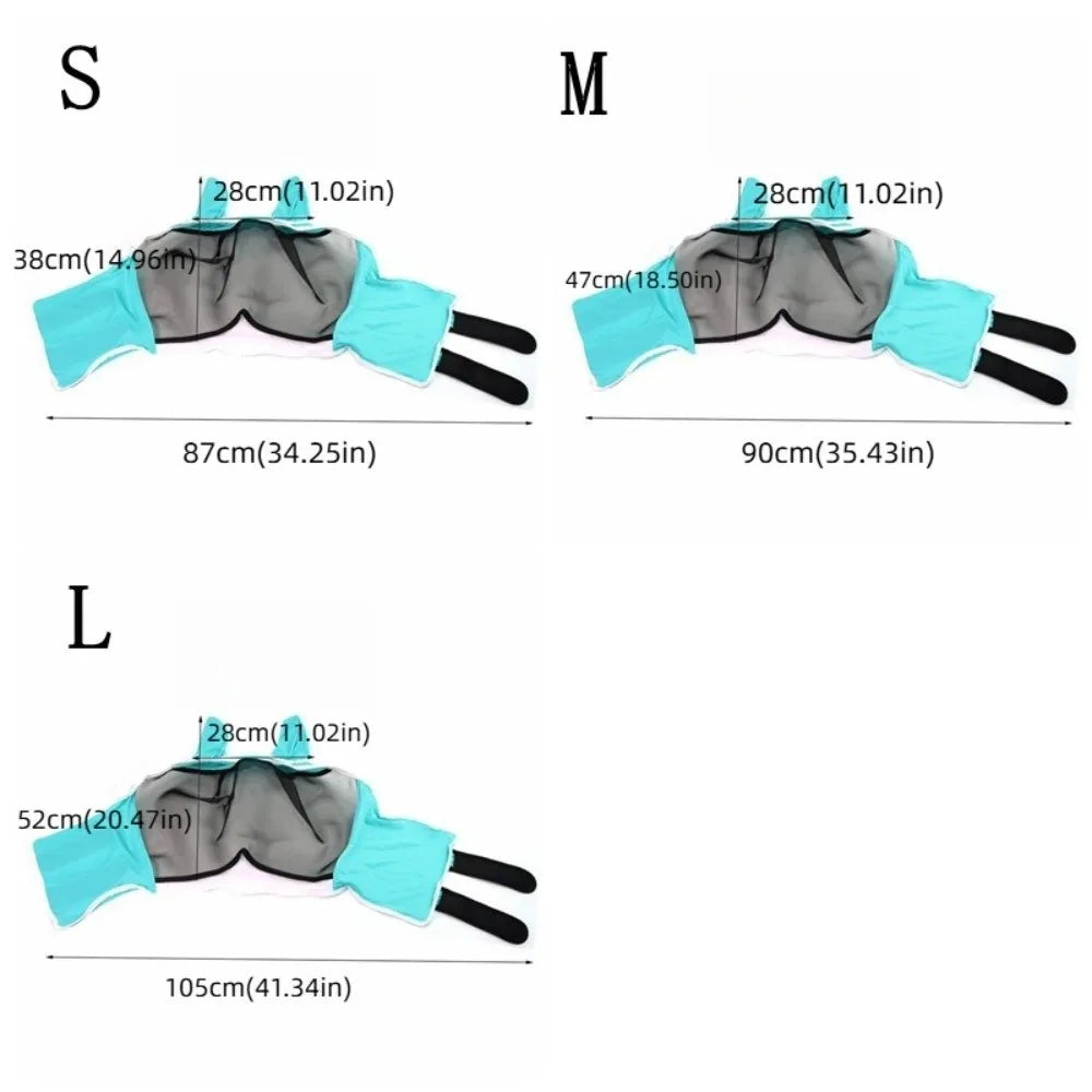 Equestrian Professional Horse Fly Mask - ProPawPet.com