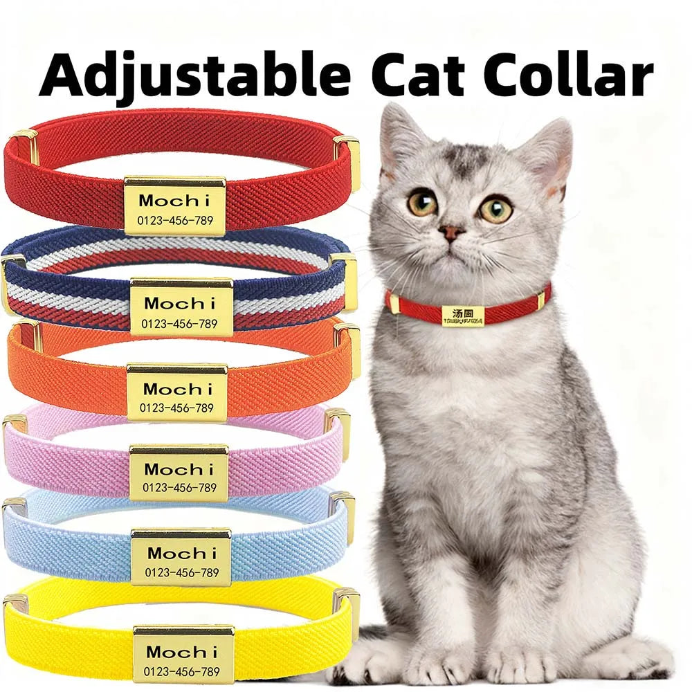 Fashion Customizable Cat Collar with - ProPawPet.com