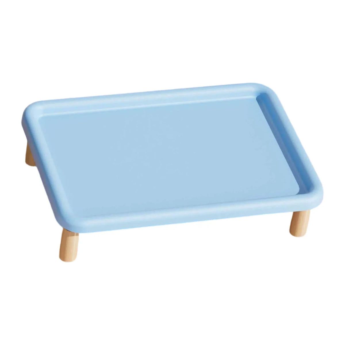 Wood Elevated Cat Food Bowl Platform Portable for Automatic Pet