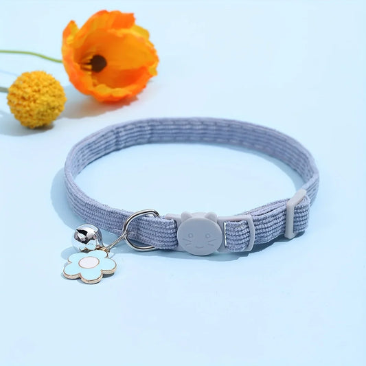 Adjustable Cat Collar with Bell, Safety Snap - ProPawPet.com