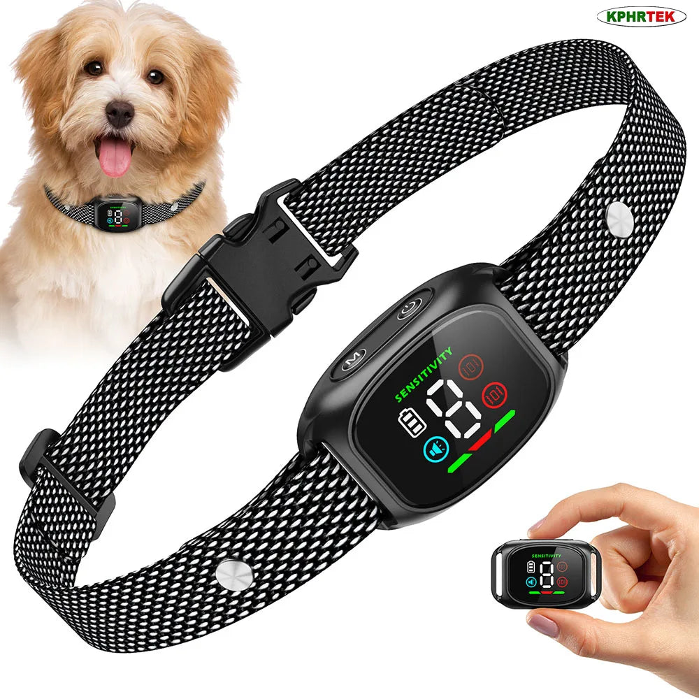 For 1 Dog Q12 Smart Automatic Bark Control Collar – Dog Collars
