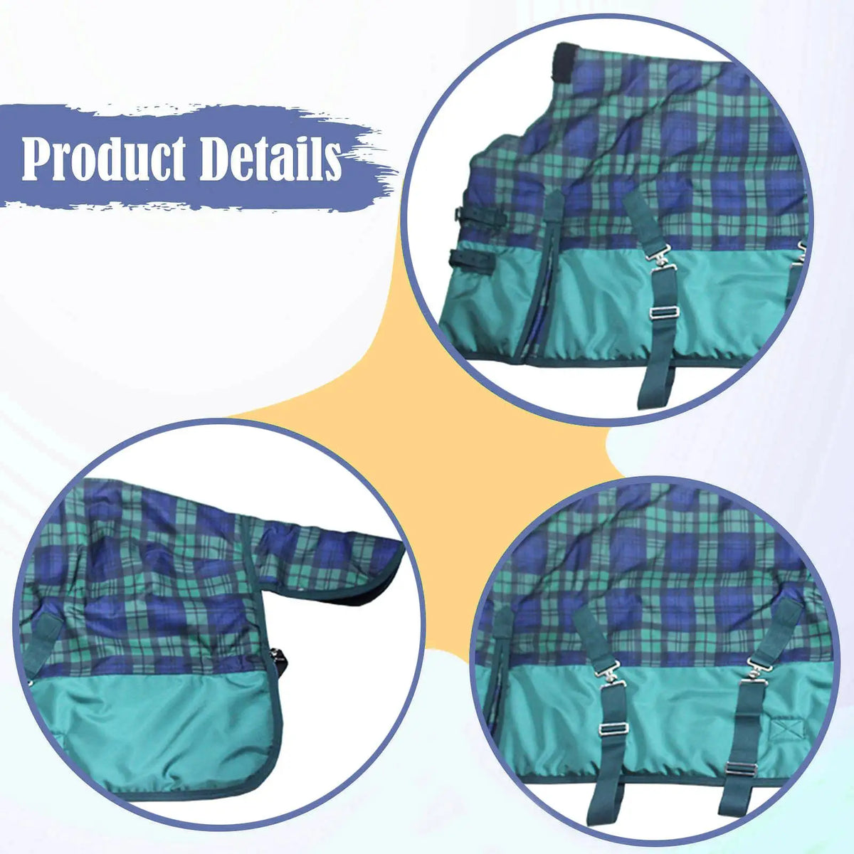 Winter Horse Blanket Easy to Install - ProPawPet.com