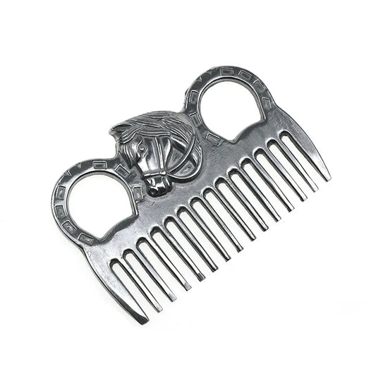 Aluminum horse head comb Metal Pet Grooming - ProPawPet.com