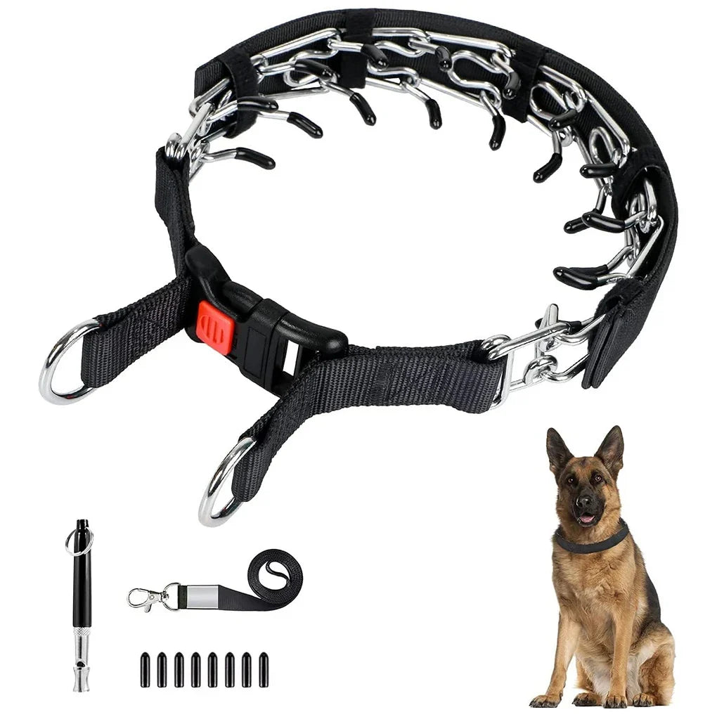 Choke Collar for Dogs, Reflective Covered - ProPawPet.com