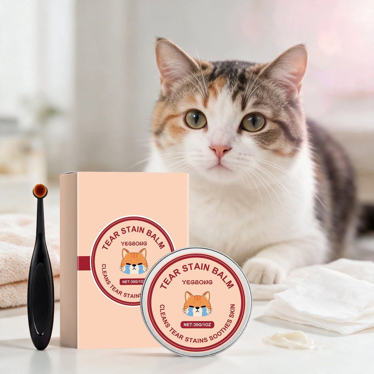 30G Pet Tear Stain Remove Balm Gentle - ProPawPet.com