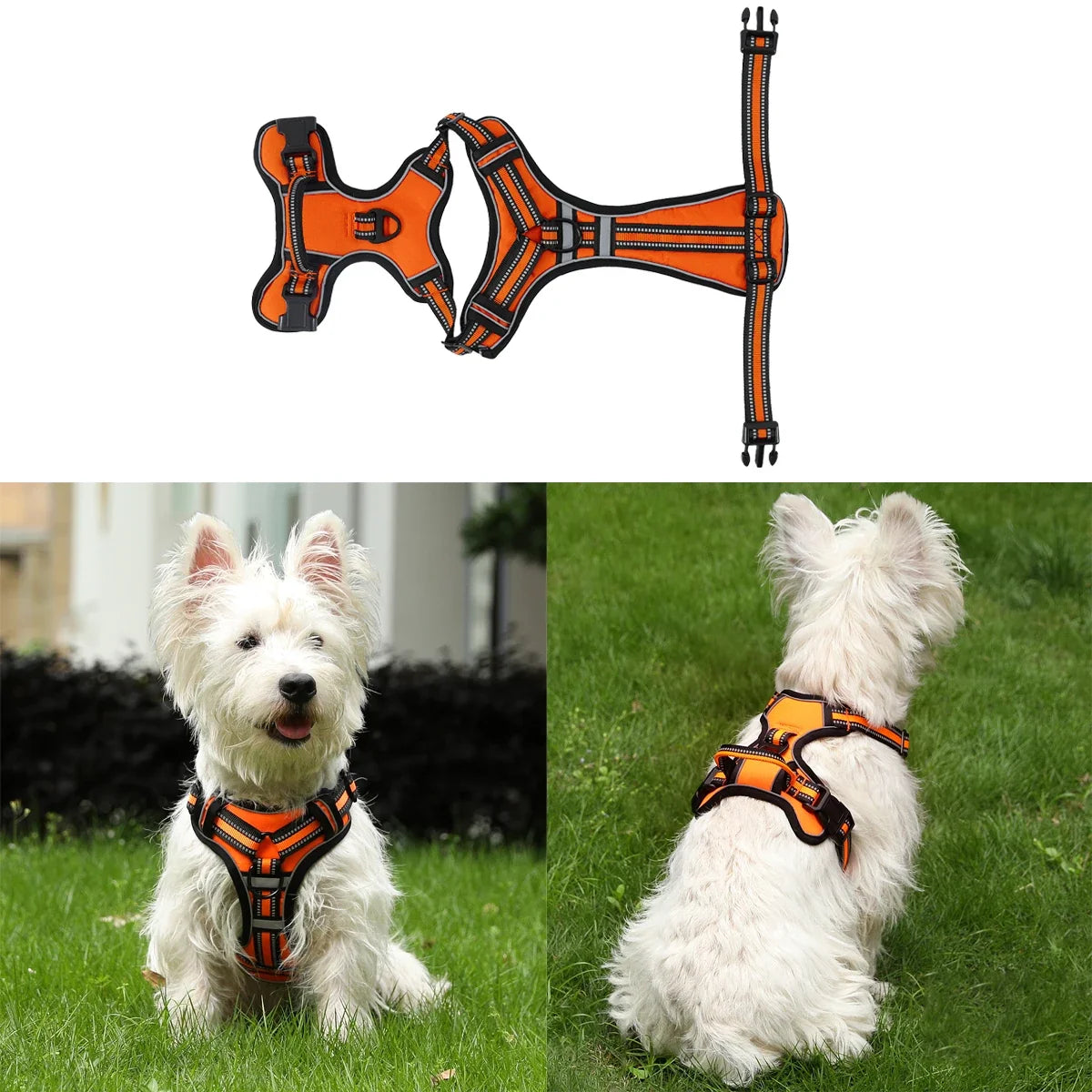 Adjustable Dog Harness Vest Pet Reflective - ProPawPet.com