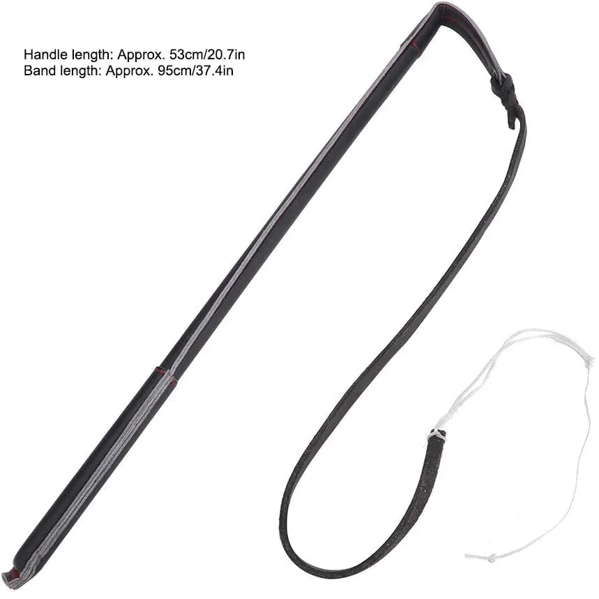 Leather Dog Protection Training Whip – Dog Supplies
