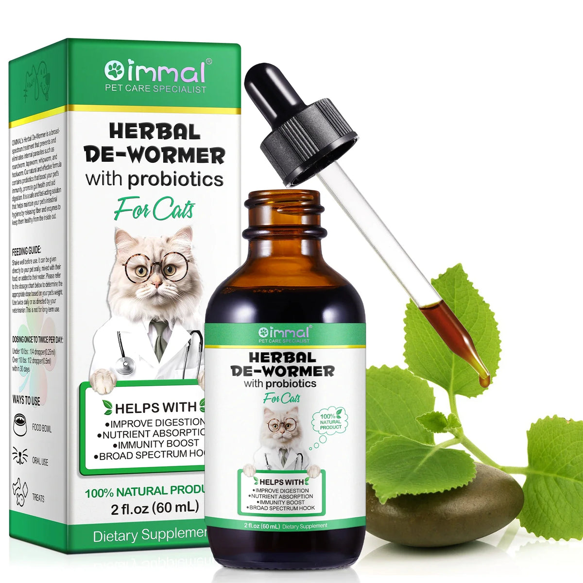 Cats Natural Broad Spectrum Treatment in - ProPawPet.com
