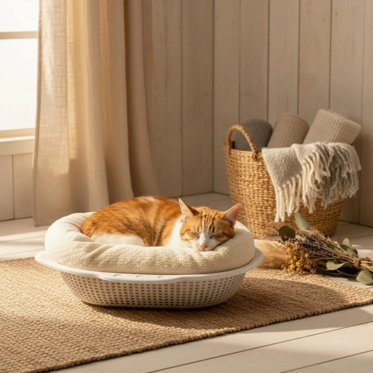 Pet Cat Bed Breathable Thickened Cat Basket - ProPawPet.com