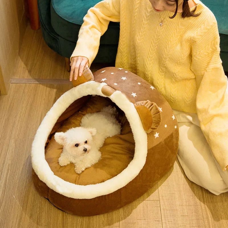 Foldable Pet House, Puppy Kennel Mat for - ProPawPet.com
