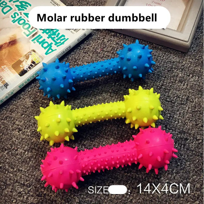 1PC Rubber Squeak Toy for Dog Chew Bone - ProPawPet.com