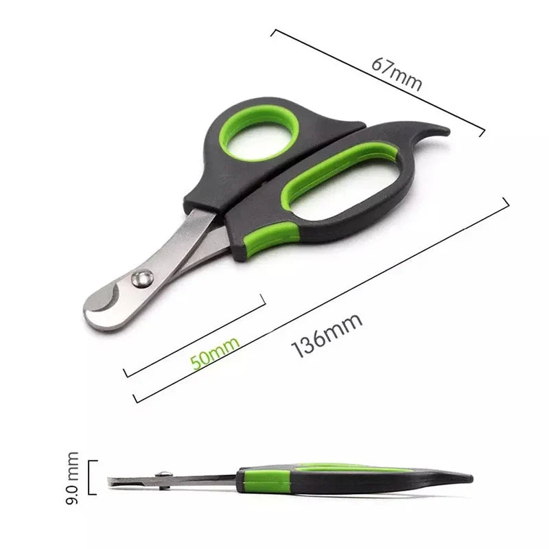 Dog Claw Trimmer Scissor Pet Nail Clipper – Dog Grooming Brushes & Combs