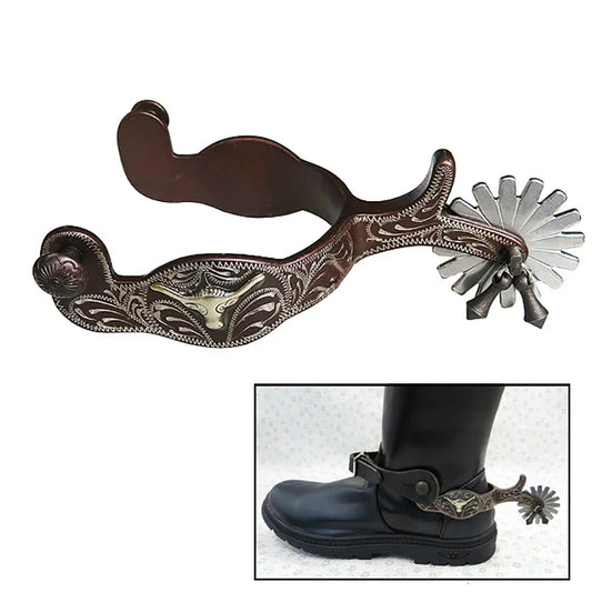 2pcs Horse Riding Bronzed Western Style - ProPawPet.com
