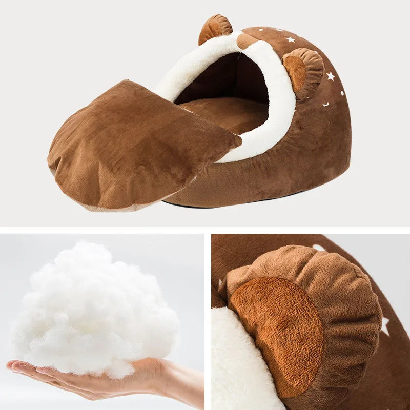 Foldable Pet House, Puppy Kennel Mat for - ProPawPet.com