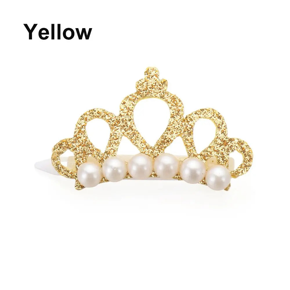 Random Pearl Pet Headwear Cat Grooming Supplies Puppy – 5 Colors
