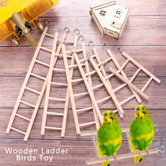 1PC Birds Toy Wooden Ladders Swing Scratcher - ProPawPet.com
