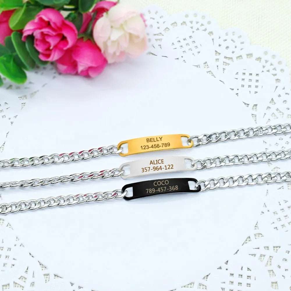 Customized Cat Chain Collar Free Engraved - ProPawPet.com