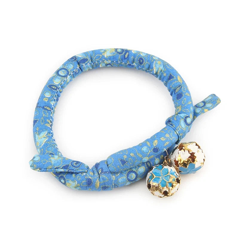 Sakura Japanese Cute Cat Collar With Bell - ProPawPet.com