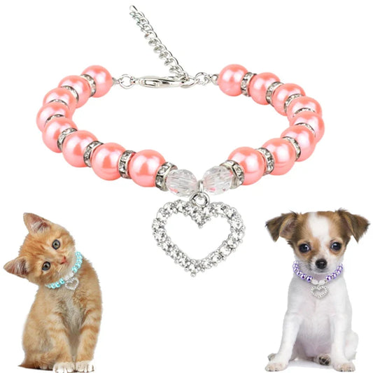 Rhinestone Pet Collar Puppy Dog Cat - ProPawPet.com