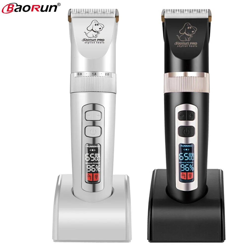 BaoRun P9 Dog HairClipper Professional LCD - ProPawPet.com