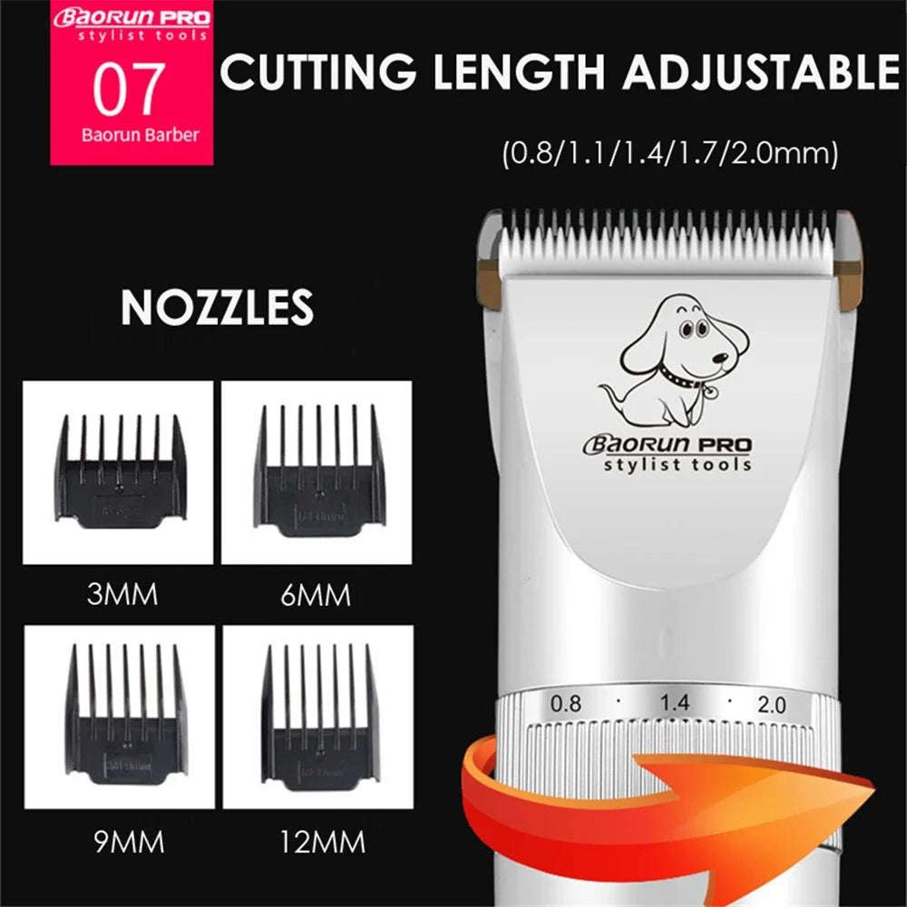 BaoRun P9 Dog HairClipper Professional LCD - ProPawPet.com