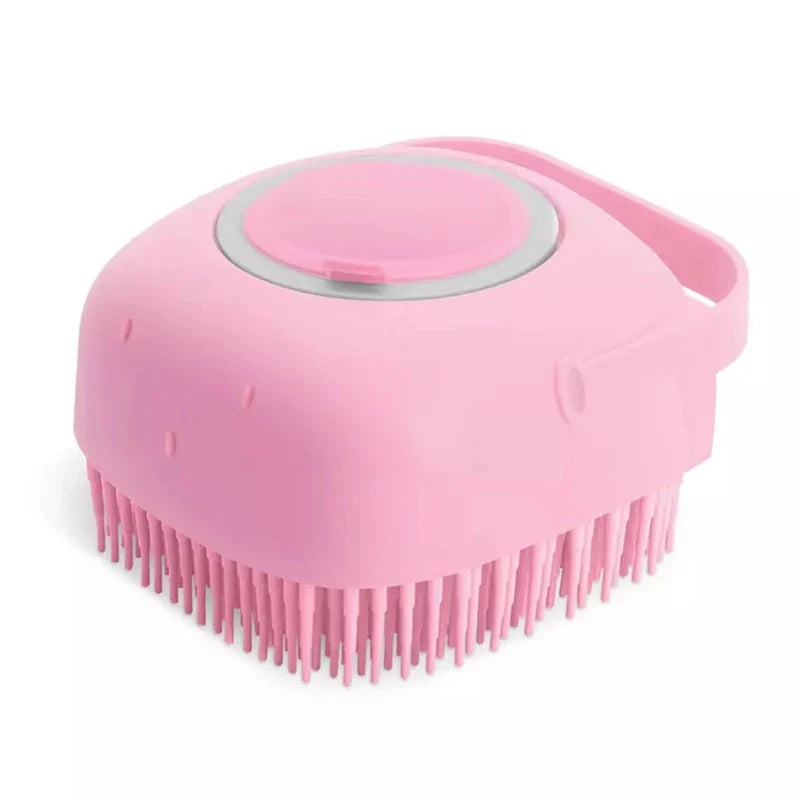 Dog & Cat Bath Grooming Brush 2-in-1 SPA Massage Comb – 6 Colors