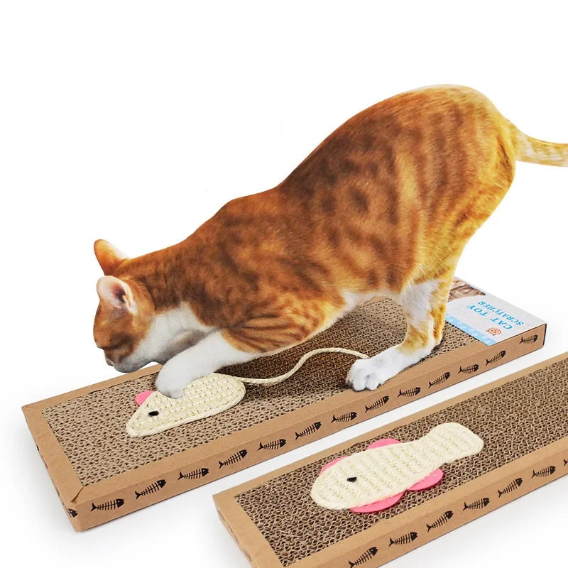 37*12cm Cat Scratching Board Mat Scraper - ProPawPet.com