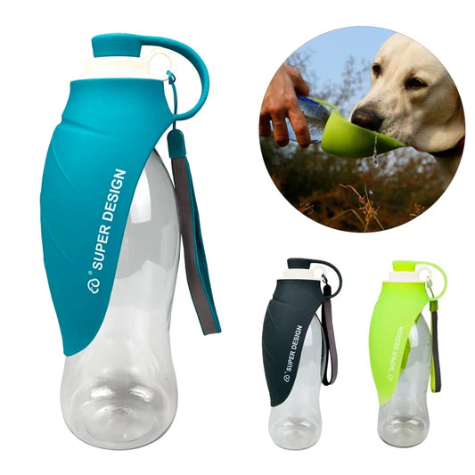 580ml Sport Portable Pet Dog Water Bottle - ProPawPet.com