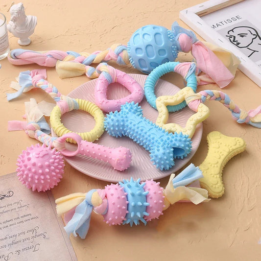 Pet Dog Toys For Small Dog Chews TPR Knot - ProPawPet.com