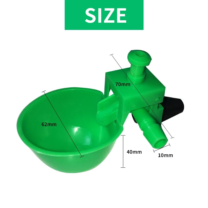 5-20 Sets Green Chicken Waterer Automatic - ProPawPet.com