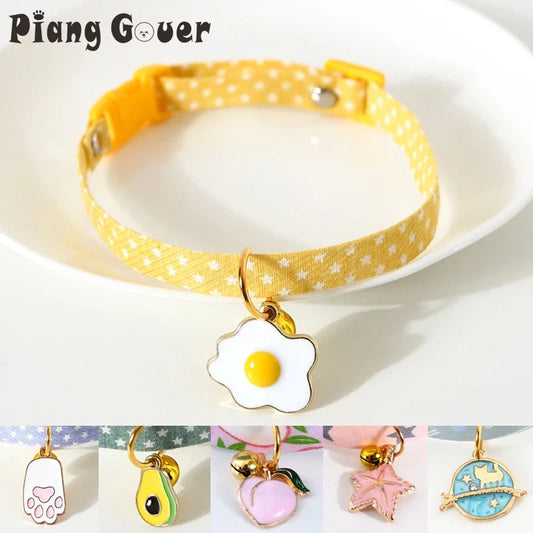 Cat Collar With Bell Starfish Pet Collar - ProPawPet.com